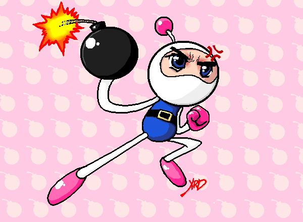 Kawamii Bomberman Illustration/Jumon 2023/10/10 11:09