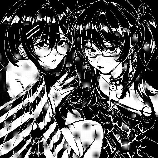 no title Illustration/happy yuri month 2025/06/08 23:31